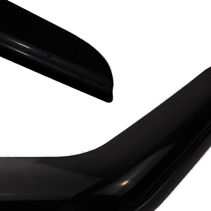 Window Visors Rain Guards for 2019-2026 Ram 1500 Crew Cab | Window Deflectors, Vent Visor, Sun Shades, Window Shields, Dark Smoke, Truck Accessories