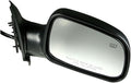 Passenger Side View Mirror Folding Electric Adjustment Heated No Memory Textured Compatible with 1999-2004 Jeep Grand Cherokee