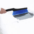 Snow Brush Ice Scraper Multi-Function Detachable Brush for Car Use Telescopic Handle 24.40In Compact Winter Tool for Windshield and Window Snow Removal
