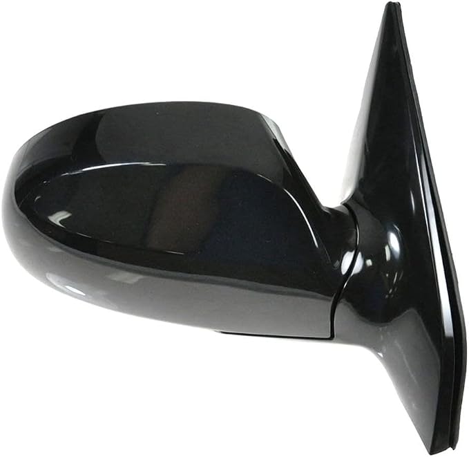 Passenger Side Power Heated Mirror Paint to Match Smooth Black Compatible with 2004 2005 2006 2007 2008 2009 Kia Spectra Spectra5 KI1321130