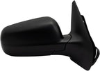 Passenger Side Mirror Assembly Power Heated Paint to Match Smooth Textured Black Compatible with 1999 Volkswagen Golf MKIV 2000-2006 Golf 1999 Jetta MKIV 2000-2007 Jetta