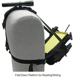 RCP-1 Pro Radio Chest Harness for 2 Way Radio & Electronics | Search and Rescue, Ski Patrol, Emergency Response - Black