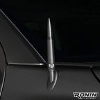 Bullet Antenna Chevy Silverado & GMC Sierra Trucks - 50 Cal Truck Antenna Accessories - Carwash Safe - Short Replacement Antenna for Truck