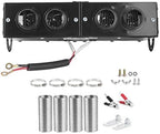 12V Utv Heater,Car Defroster Defogger,Car Heater Defogger Auto 4 Hole Heating Fan 12V Defroster Defogger 800W Car Heater Defroster 12V Demister Windsh air heater ptc trucks 12v/24v 12v heater