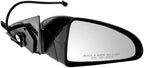Passenger Side Mirror Assembly Electric Adjustment Non-Heated No Memory Black Compatible with 2008-2009 Pontiac G6 GM1321370