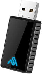 Wireless CarPlay Adapter for iPhone & Android Auto – Plug & Play, Fast Auto-Connect, Compatible with Factory Wired CarPlay, Stable Dual-Band Connection – WUA-8PRO