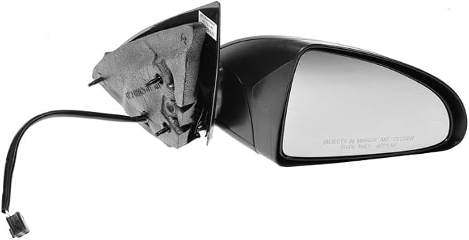 2 Piece Driver and Passenger Side Mirror Assembly Set Electric Adjustment Non-Heated No Memory Black Compatible with 2004-2008 Chevrolet Malibu GM1320287 GM1321287
