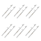 Dual Head Tire Pressure Gauge,Heavy Duty Pen Tire Gauge Range 10-150PSI; 1-10Bar,Dual Head Truck Air Pressure Gauge (Pack of 12)…