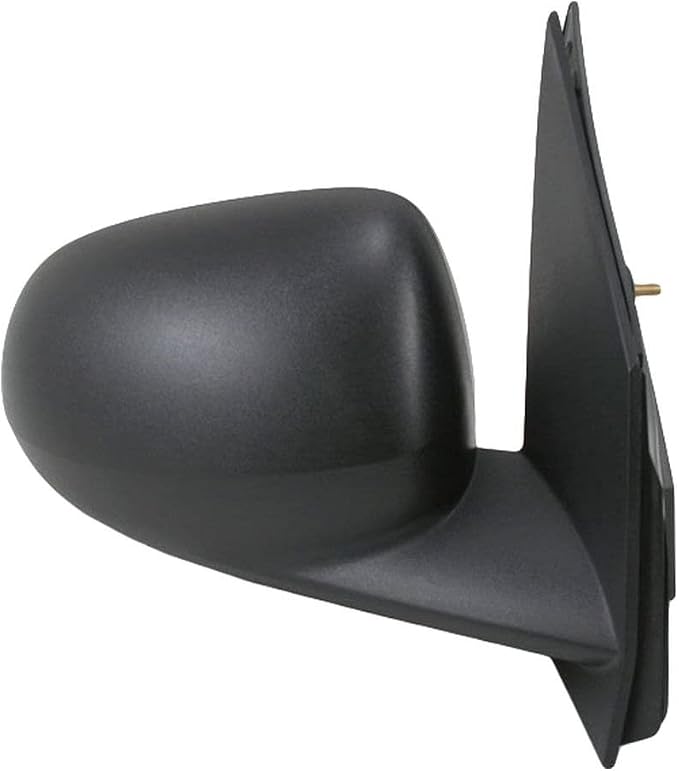 Passenger Side Mirror Assembly Manual Adjustment Non-Heated No Memory Black Compatible with 2007-2012 Dodge Caliber CH1321264 CH1321275