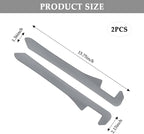 Super Flexible Car Seat Gap Filler,Durable Car Organizer Between Seats for Tightly Filling Seat Gaps,Universal CCar Side Seat Gap Filler CCar Accessories for Women & Men (Gray/2PCS)…