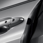 Car Door Edge Protector Guard Flexible Trim - 16 Ft Roll - 3/8" Wide - Prevent Scratches & Dings - Self Adhesive Molding Trim for Cars, Trucks & SUVs - Magnetic Grey (1G3)