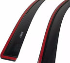 Auto Ventshade [AVS] In-Channel Rain Guards For 2009 - 2024 Dodge Ram 1500 (19-24 Classic Body Only); 2010-2025 Ram 2500 & 3500 MEGA/CREW CAB ONLY | Window Vent Visors, 4 pcs. - Smoke | 194109