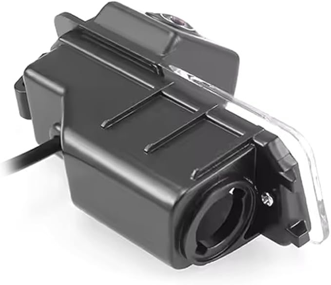 AHD/CVBS Car Rear View Camera's Fisheye Lens License Plate Lamp-Camera with RCA Cable & Vehicle Camera for Volkswagen VW Polo 6R V Golf 6 Passat CC MK6 Magotan Bora & Backup Camera (CVBS-AHD)