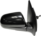 Passenger Side Mirror Manual Remote Paint to Match Textured Compatible with 2007-2011 Chevrolet Aveo GM1321329