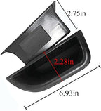 Black Front Row Door Side Storage Box Handle Pocket Armrest Phone Container Fits on Mercedes Benz E Class E350 E400 E500 E63 AMG W212 2010 2011 2012 2013 2014 2015