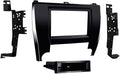 Single DIN Double DIN Car Stereo Radio ISO DIN Installation Mounting Dash Kit Compatible with Toyota Camry (Dash Kit) 2015 2016 2017