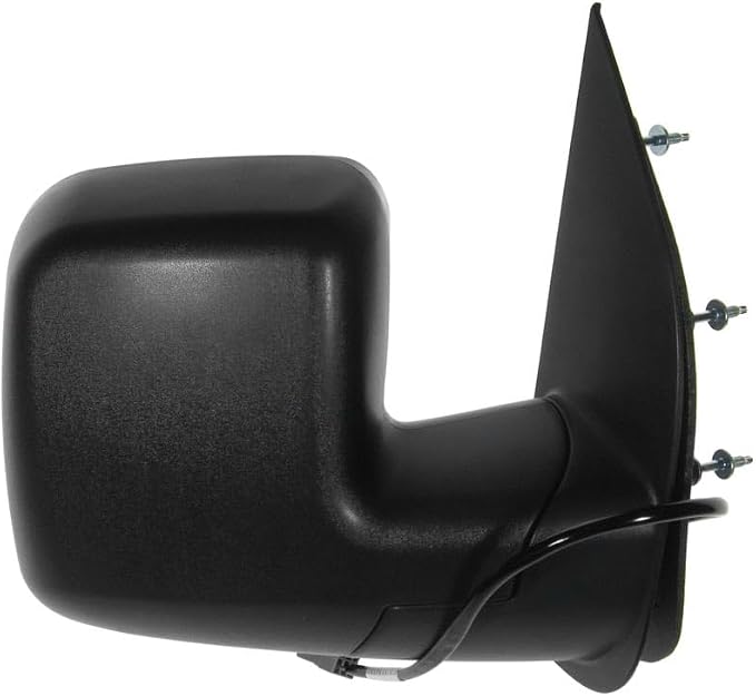 2 Piece Driver and Passenger Side Mirror Assembly Set Electric Adjustment Non-Heated No Memory Black Compatible with 2003-2006 Ford E150 2003-2005 E150 E250 E350 Club Wagon E350 E450 2003 E550