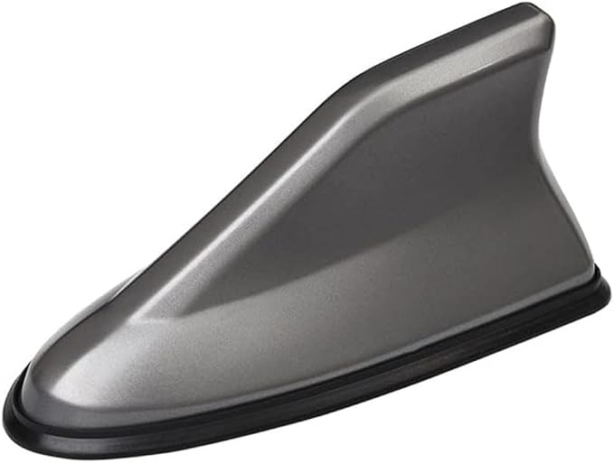 Car Shark Fin Antenna Cover for Chrysler 200 300 300M 300 Touring 1998-2025, Roof Mount Decorative Antenna Cap Vehicle Shark Fin Shape Cover Replacement with Adhesive Tape,Grey