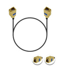 Fakra K Curry Female Cable RG174 12in/30cm Fakra Curry Code K Female to Female Compatible with Car Vehicle Radio Stereo Receiver Tuner