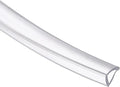 Clear Edge Trim, 13.1Ft Silicone U Channel Edge Protector, Edges Guards Fits 7/16"-15/32" for Car Doors Sheet Metal Parts (5/8" W x 3/8" H)