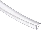 Clear Edge Trim, 13.1Ft Silicone U Channel Edge Protector, Edges Guards Fits 7/16"-15/32" for Car Doors Sheet Metal Parts (5/8" W x 3/8" H)