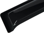 Side Window Visors rain Guards Vent Deflectors for 99-06 Chevy Silverado & GMC Sierra 1500/2500/3500/2500HD Extended Cab,2007 Classic Body Vent Rain Guard Sun Shade Visors,Dark Smoke 94044