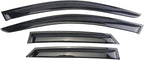 Black Outside Mount Window Visor Deflectors Rain Guards Compatible with 2020-2023 M-a-z-d-a CX-30,Original Tape-on Window Visors
