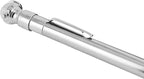 Tire Pressure Gauge, Single Ball Head Air Chuck, Nickel-Plated Brass Low-Pressure Pencil Tire Gauge, 2-20 PSI Trucks, RVs, and Cars