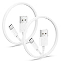 1.5FT iPhone 17 16 15 Fast Car Charger Cord, [MFi Certified] 30W USB to USB C Carplay Cable Short, 2 Pack 1.5 Foot Type C Charge Cord for iPhone 17 16 15 Pro Max Plus, iPad Pro, Galaxy,Moto G,LG,Pixel