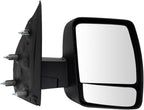 Passenger Side Mirror Assembly Manual Textured Black Compatible with 2012-2021 Nissan NV1500 S without Tow Package