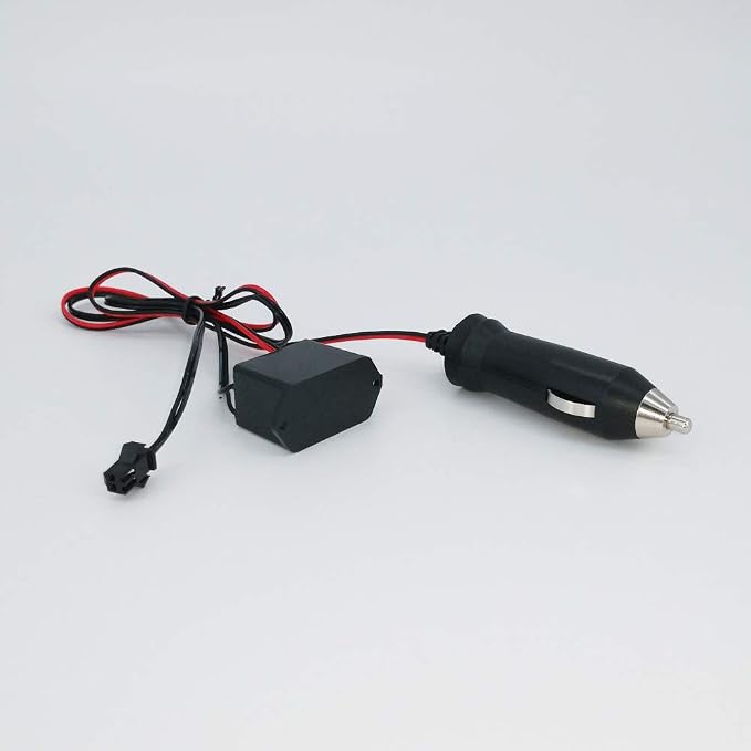 ABALDI El Wire Car Interior Neon Light, Ambient Lighting Kits for Car Decoration(5m/16ft, Yellow)