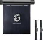 Rolling Dispenser Car Trash Can - Aluminum Alloy Rotary Storage, Magnetic Hanging Waterproof Garbage Bag,Auto Accessories for Travel