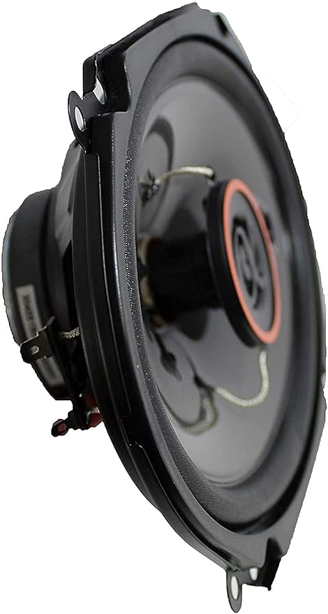 AS68 Loudspeakers 1 Pair of 6X8 350W Max 3-Way Speakers 4 Ohms Premium Quality Audio Door Speakers for Car or Truck Stereo Sound System
