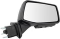 Passenger Side Power Heated Folding Mirror Textured Black with Puddle Light Memory Compatible with 2019-2021 Chevrolet Silverado 1500 2022 Silverado 1500 LTD