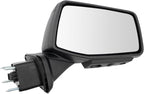 Passenger Side Power Heated Folding Mirror Textured Black with Puddle Light Memory Compatible with 2019-2021 Chevrolet Silverado 1500 2022 Silverado 1500 LTD