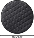 Car Steering Wheel Cover, 3-Layer Steering Wheel Sun Shield, Easy Install, Heat Resistant Sun Cover for Most Cars (16.9inch