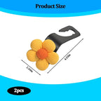 2PCS Car Seat Headrest Hook, Cute Flower Vehicle Backseat Purse Handbag Storage Hanger, Floral Auto Seat Back Holder Hook for Coat Umbrella Grocery, Universal for Vehicles (Yellow)