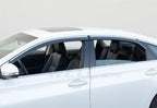 Window Visors Wind Deflectors Compatible with Toyota 2013-2018 Avalon with Chrome Trim Rain Guards 3-847TY050