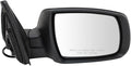 Passenger Side Mirror Assembly Power Textured Black Foldaway Compatible with 2011-2013 Kia Sorento