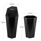 Car Trash Can with Lid - 1-Pack, Interior Accessories for Vehicles, Leakproof Garbage Can with 30 Detachable Trash Bags, Multipurpose Organizers and Storage Solutions for Home and Office