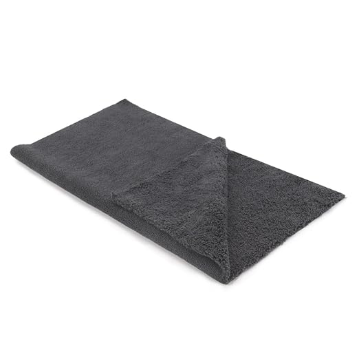 Microfiber Cleaning Towel, Microfiber Cleaning Cloth for Car Washing, 12 Pack Streak-Free, Ultra Absorbent, Washable for All Purpose Terry Microfiber Towels, 16.1in x 16.1in, 350GSM, Grey-MT038