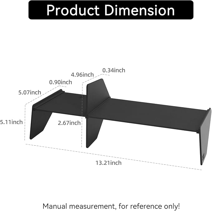 Glove Box Divider for Toyota RAV4 2026 Car Central Control Console Storage Divider Interior Accessories Black（4PCS/Set）