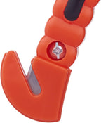 Emergency Escape Tool, Window Breaker and Seatbelt Cutter, Car Safety Hammer with Protective Bracket, Bright Orange, 4 Pack, SW-835