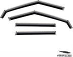 Voron Glass in-Channel Extra Durable Rain Guards for Mitsubishi Outlander 2022-2026, Window Deflectors, Vent Window Visors, 4 Pieces - 200931