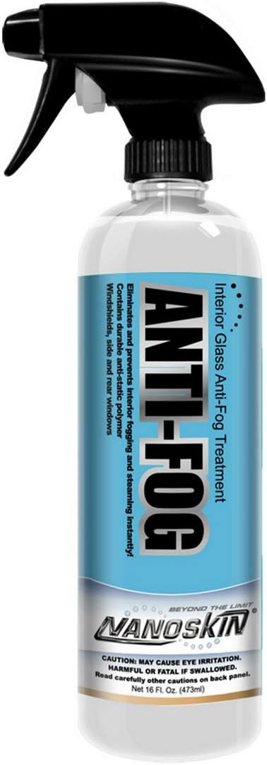 Anti Fog Instant Defogging Spray & Wipe Coating 16 Oz. – Fog Prevention for All Type of Glass, Goggles, Windshields, Touchscreens & More | for Home, Automotive, Marine, Office, Industrial