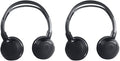 Pilot Odyssey Wireless DVD Headphones For 2006-2021 Model Years - Over Ear Headphones with Passive Noise Cancellation - IR Music Headphones with Automatic Shutoff for Rear Seat Entertainment – Black