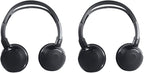 Pilot Odyssey Wireless DVD Headphones For 2006-2021 Model Years - Over Ear Headphones with Passive Noise Cancellation - IR Music Headphones with Automatic Shutoff for Rear Seat Entertainment – Black