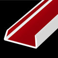 Rubber Edge Trim, Flexible Self Adhesive U Shaped Peel and Stick Edge Banding, 1-3/4"(44.5mm) Big Size U Channel Edge Protector, Baby Proof Edge Guards for Woods, Plywood, Furniture, 20Ft, White