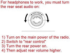 Pilot Odyssey Wireless DVD Headphones For 2006-2021 Model Years - Over Ear Headphones with Passive Noise Cancellation - IR Music Headphones with Automatic Shutoff for Rear Seat Entertainment – Black