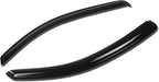 Rain Guards Tape-On Compatible with 2005-2015 Toyota Tacoma Regular Cab 2-Door, Acrylic 2pcs Window Visor Deflector